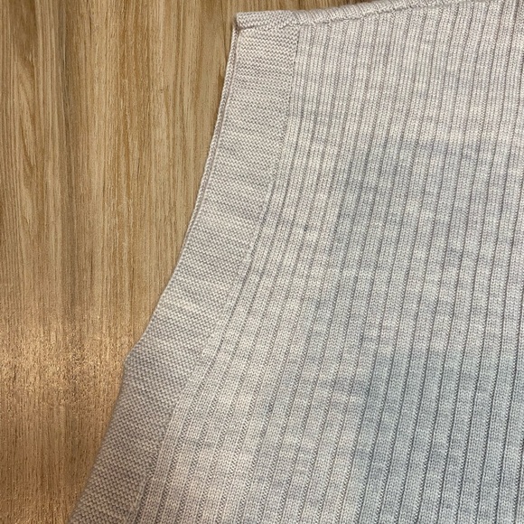 EILEEN FISHER MERINO WOOL TURTLENECK SWEATER VEST SLEEVELESS WOMENS GRAY SZ MED - Picture 11 of 12